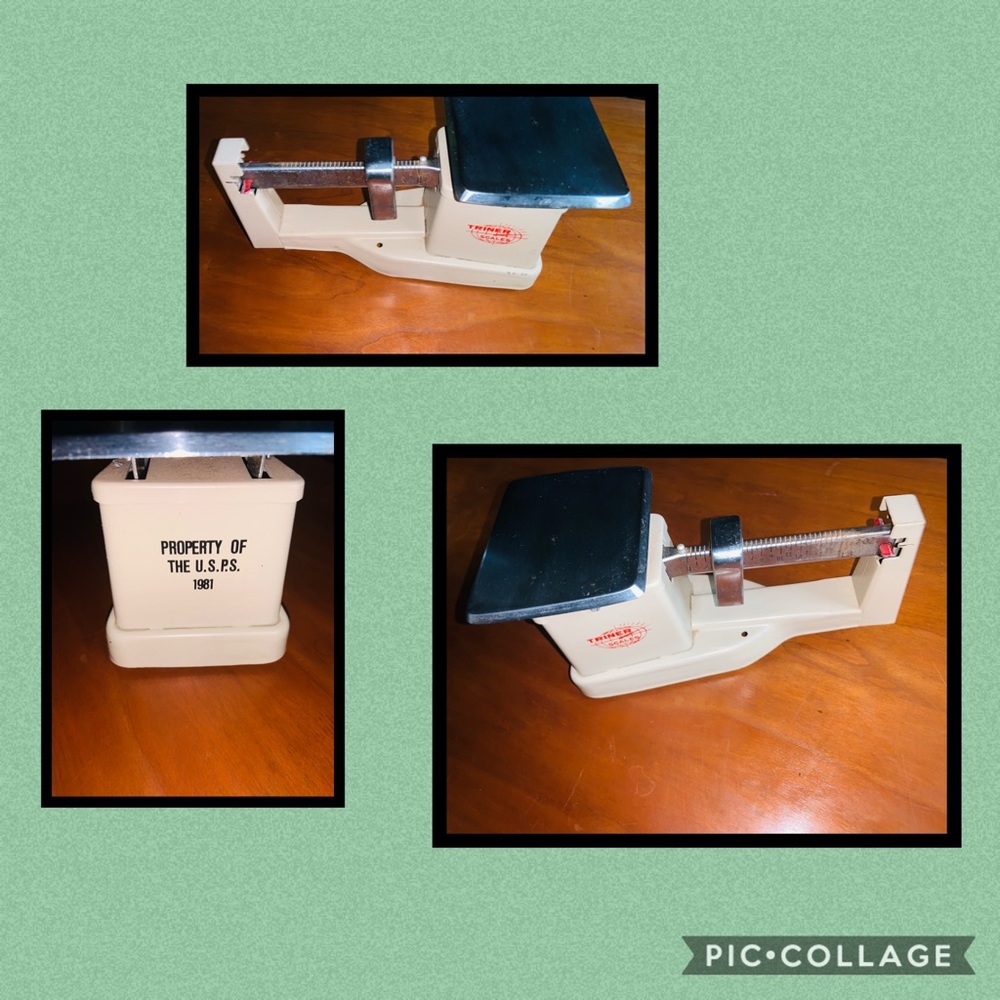 •Vintage 1981 Triner Postal 1lb Scale•